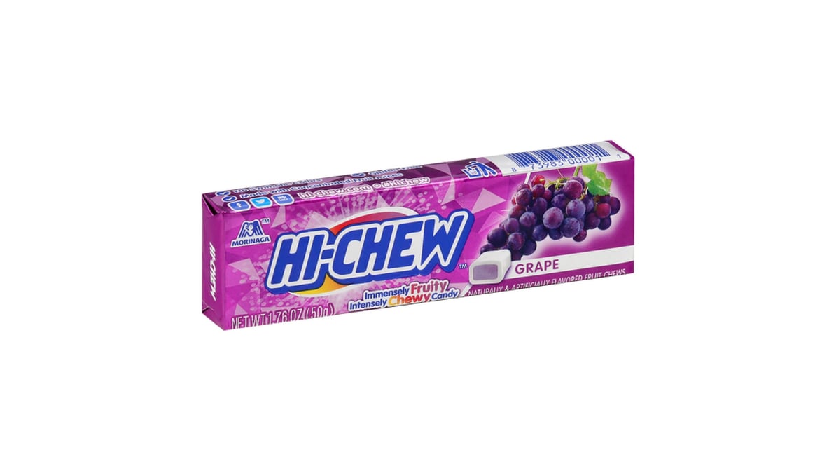Hi-Chew Fruit Candy Grape (1.76 oz)