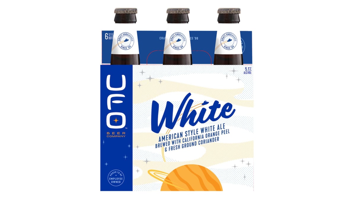 UFO Beer Company White Ale Bottle (12 oz x 6 ct)