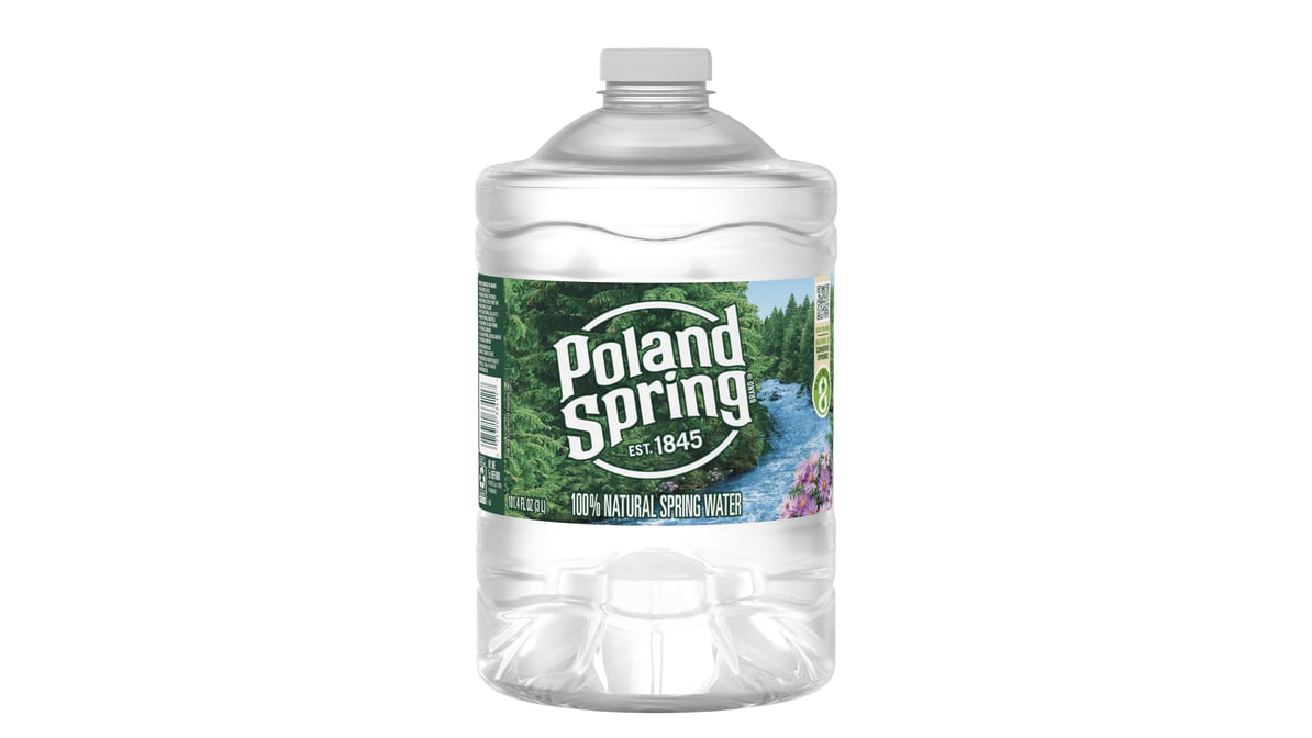 Poland Spring 100% Natural Water (101.4 oz)