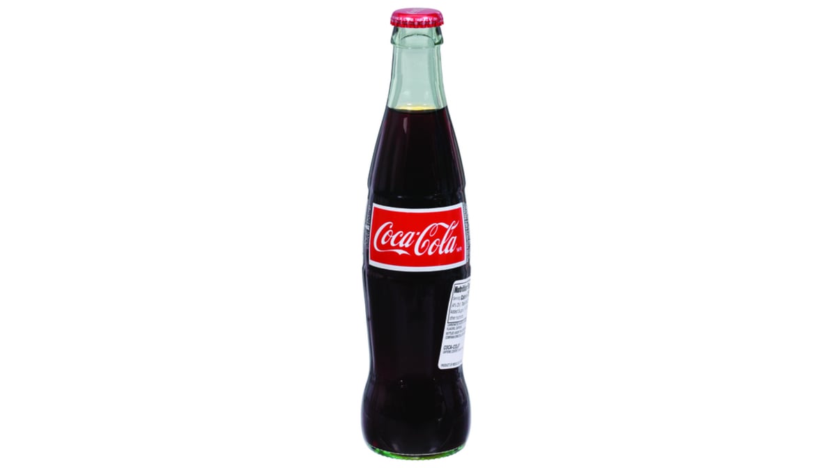 Coca-Cola Coke Mexican Soda Glass Bottle (12 oz)