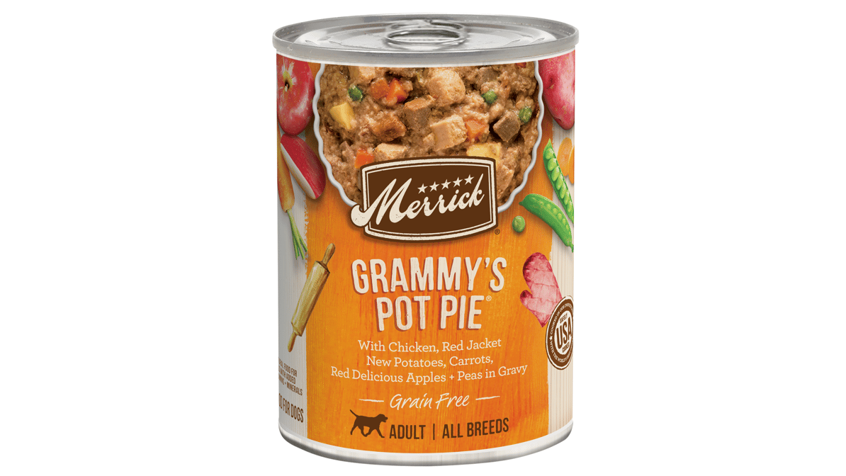 Merrick Pet Care Grain Free Dog Food Grammy's Pot Pie (12.7 oz)