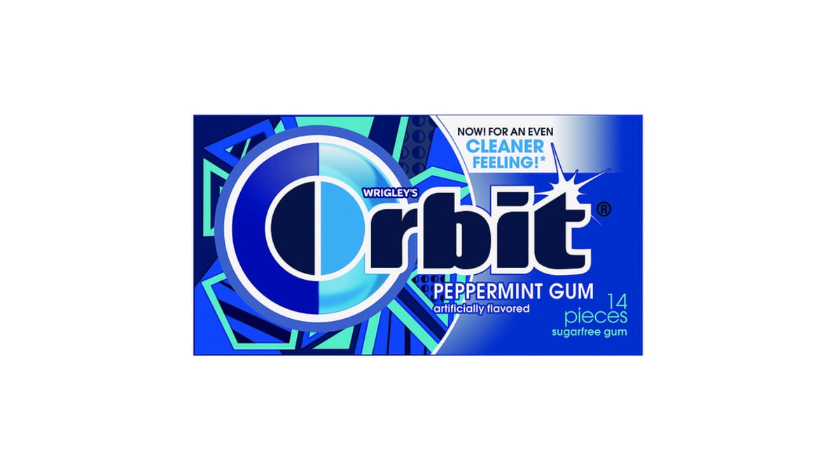 Orbit Sugar Free Peppermint Gums (14 ct)