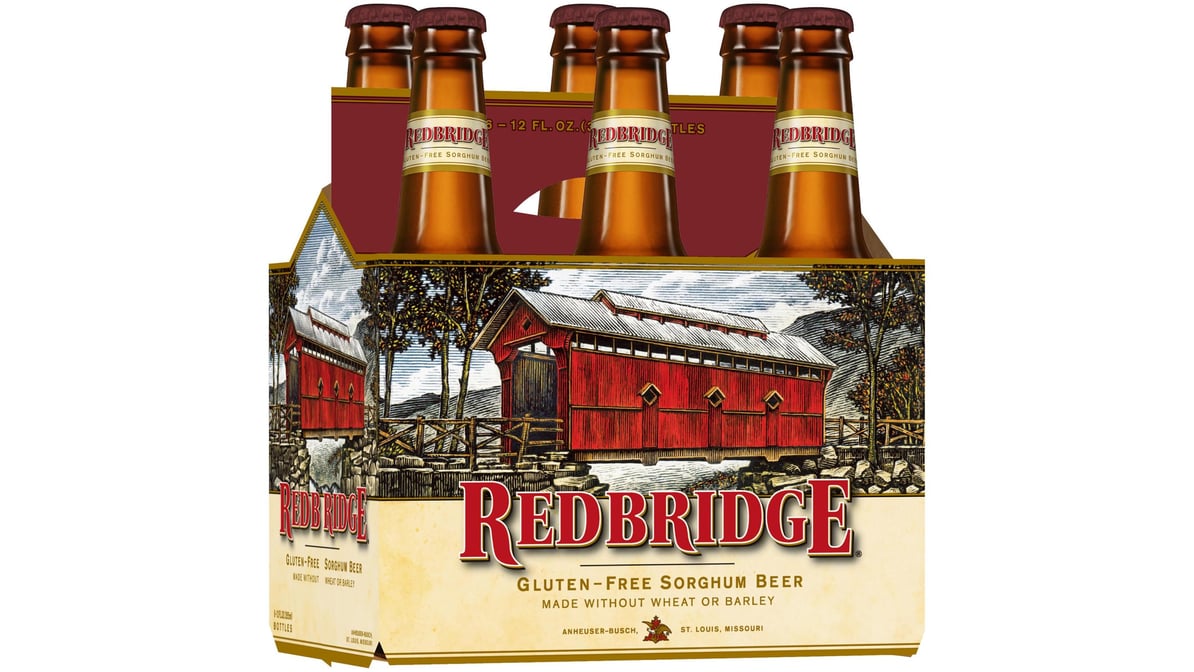 Redbridge Gluten Free Sorghum Beer Bottles (12 oz x 6 ct)