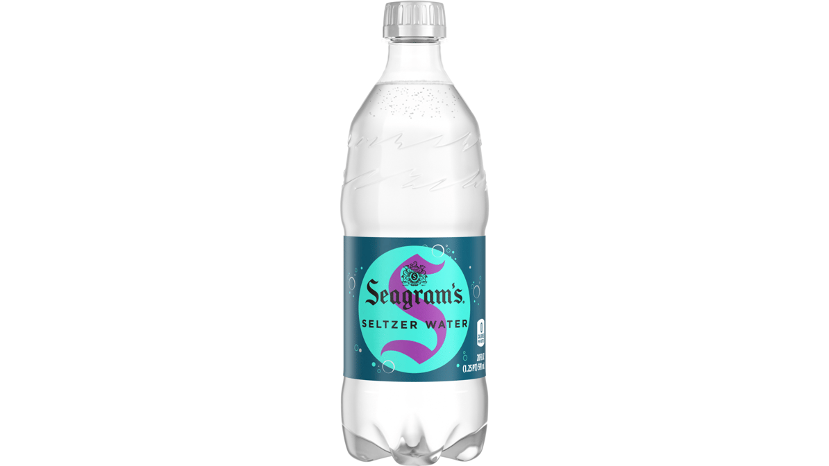 Seagrams Sparkling Seltzer Water Bottle (20 oz)