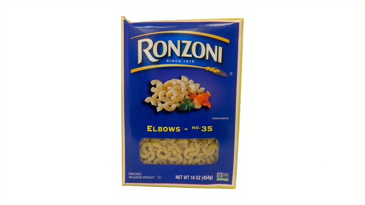 Ronzoni Elbow Macaroni Pasta No. 35 (16 oz)