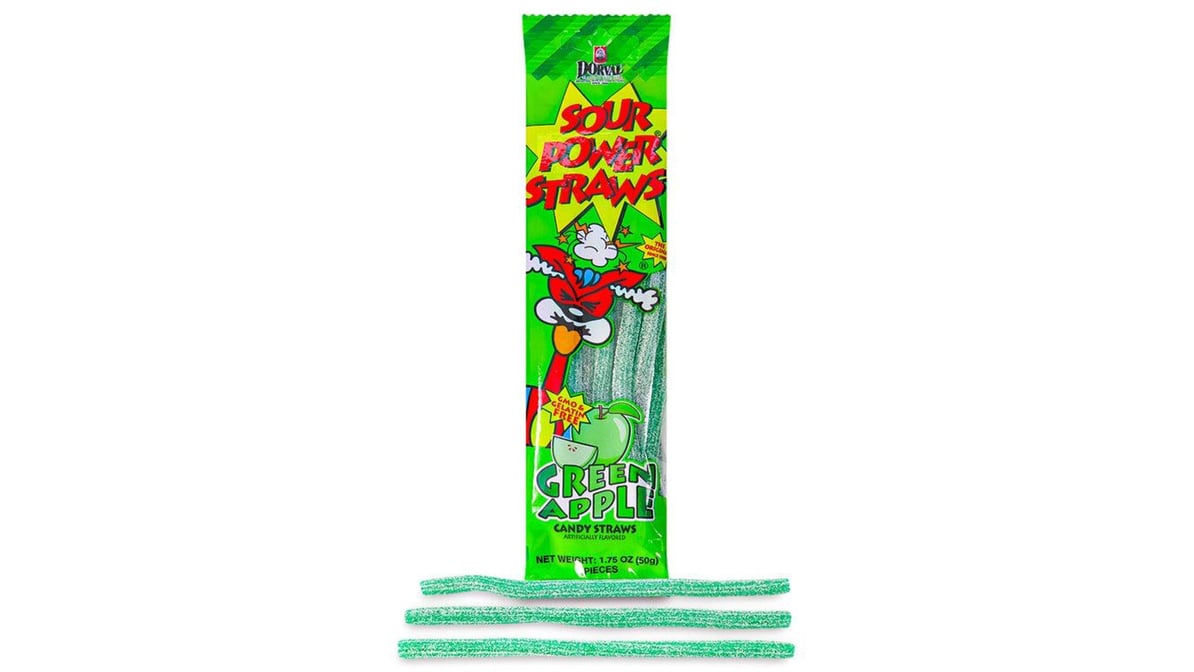 Sour Power Green Apple Soft Chewy Candy (1.75 oz)