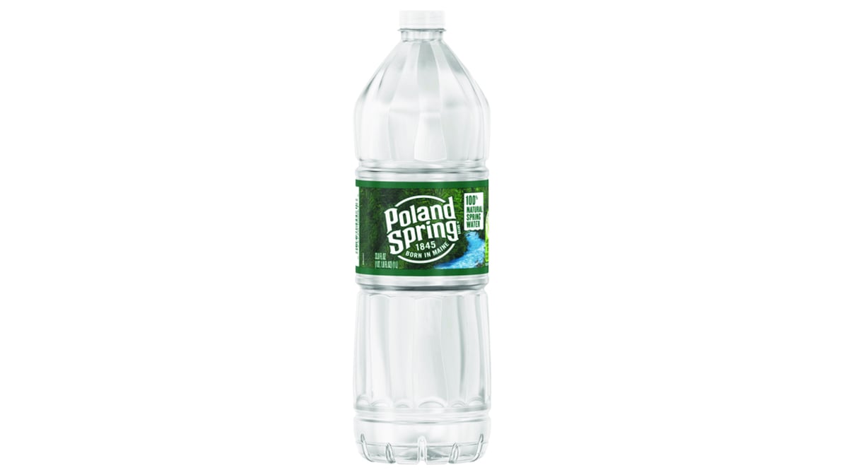 Poland Spring 100% Natural Water Bottle (33.8 oz)