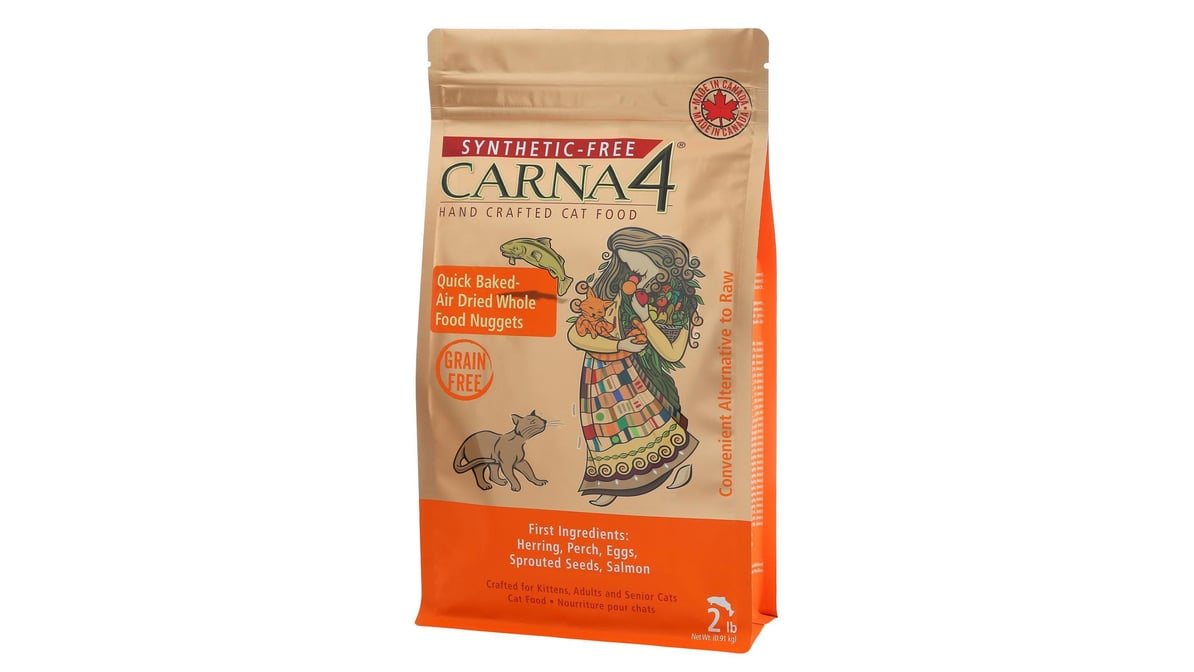 Carna4 Baked Air Dried Whole Cat Food Fish (2 lb)