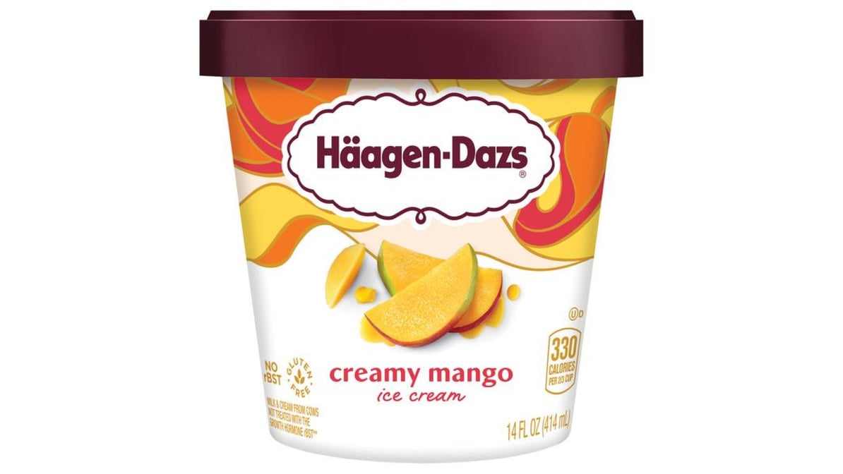 Haagen-Dazs Mango Ice Cream (14 oz)