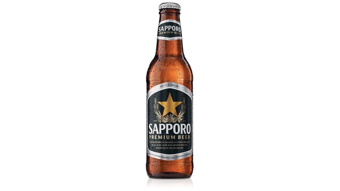 Sapporo Premium Beer Bottle (12 oz)