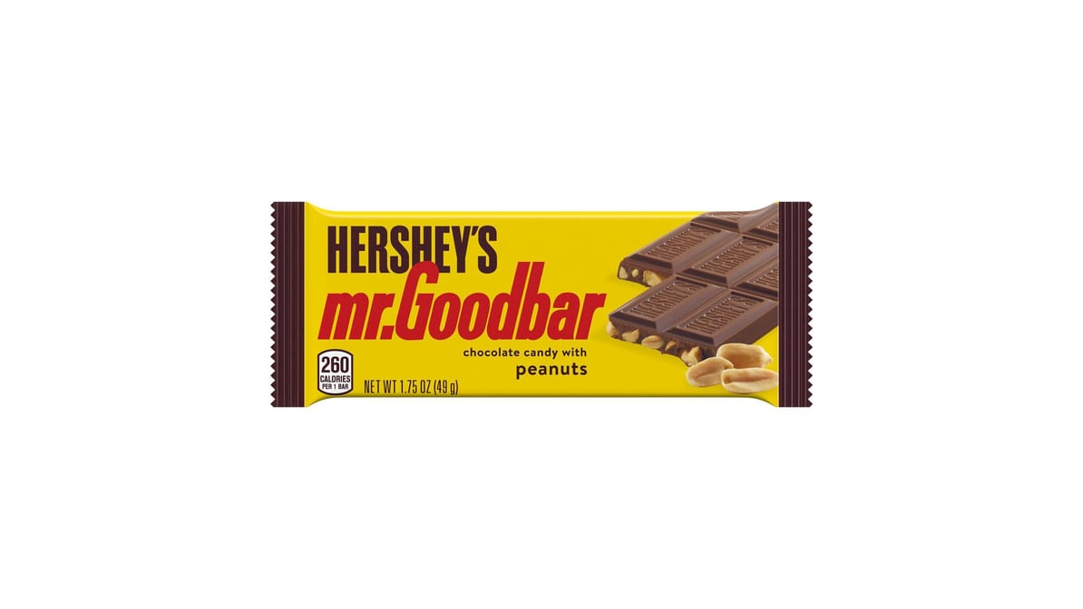 Hershey's Mr. Goodbar Chocolate Bar with Peanuts (1.75 oz)