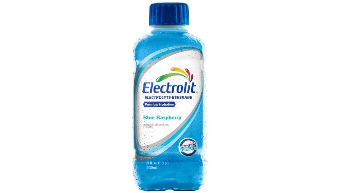 Electrolit Blue Raspberry Electrolyte Beverage Bottle (21 oz)
