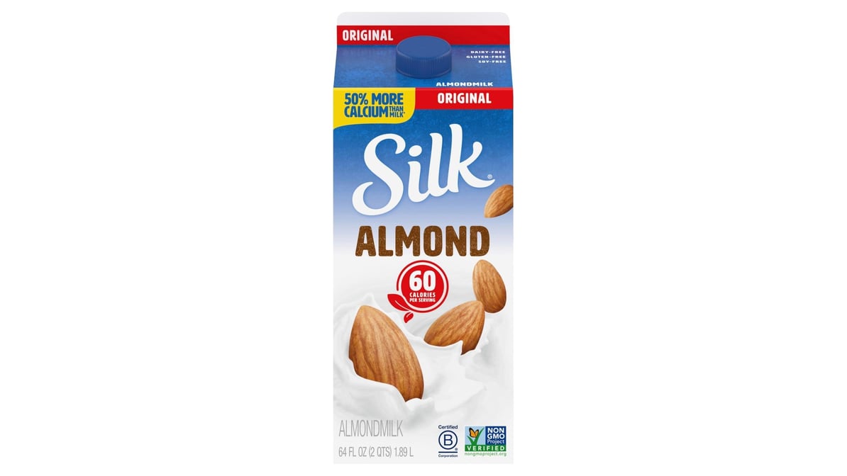 Silk Original Almond Milk (1/2 gal)