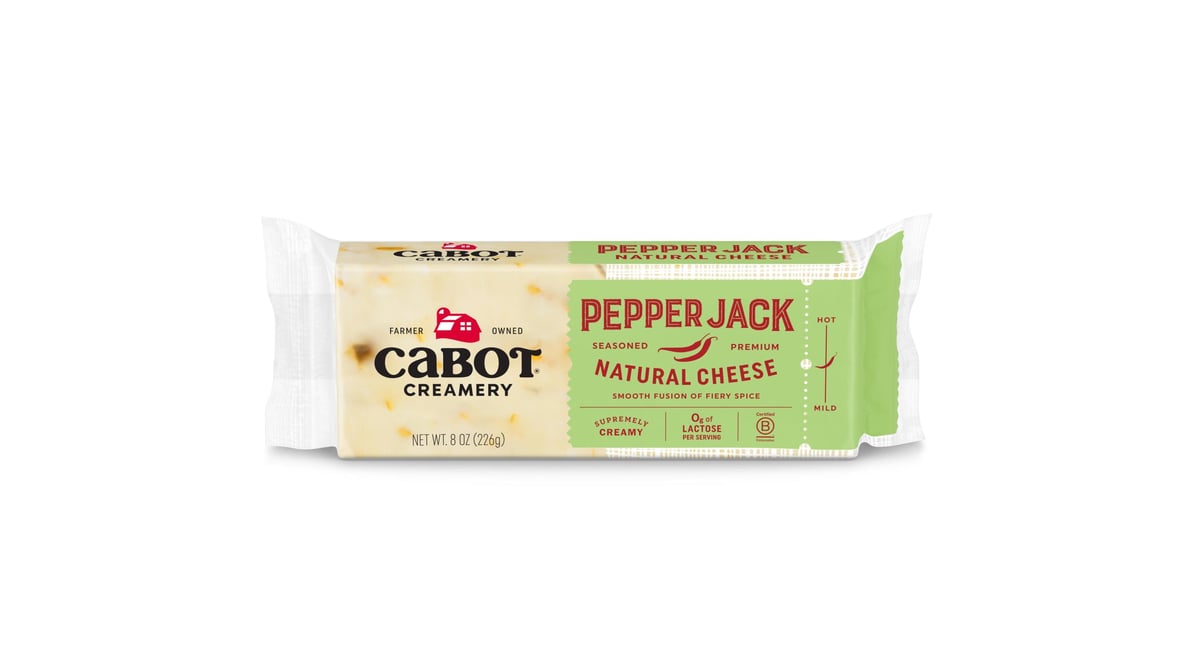 Cabot Pepper Jack Cheese (8 oz)