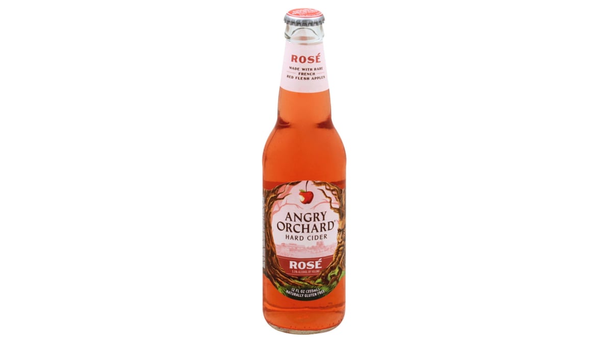 Angry Orchard Hard Cider Rose (12 oz)