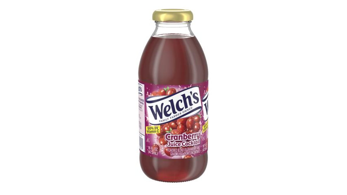 Welch's Cranberry Cocktail Juice On-the-Go Bottle (16 oz)