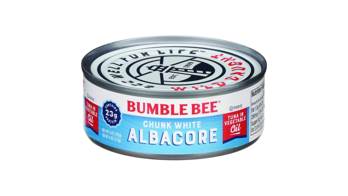 Bumble Bee Chunk White Albacore Tuna in Vegetable Oil (5 oz)