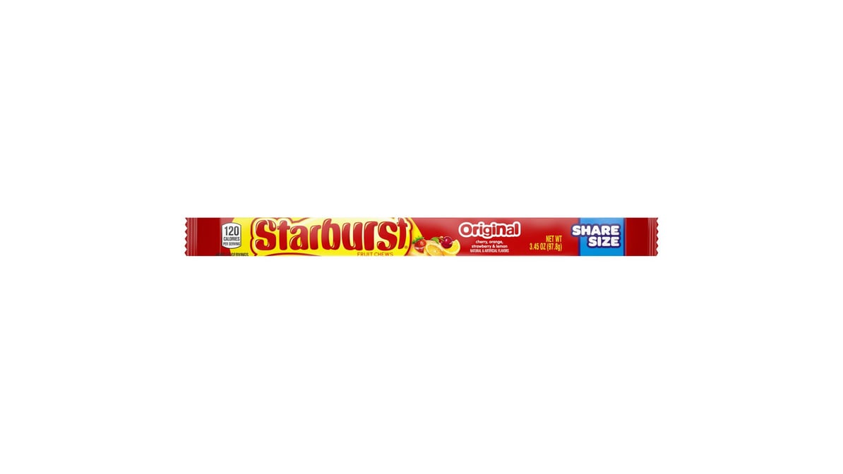 Starburst Original Fruit Chews Candies (3.45 oz)