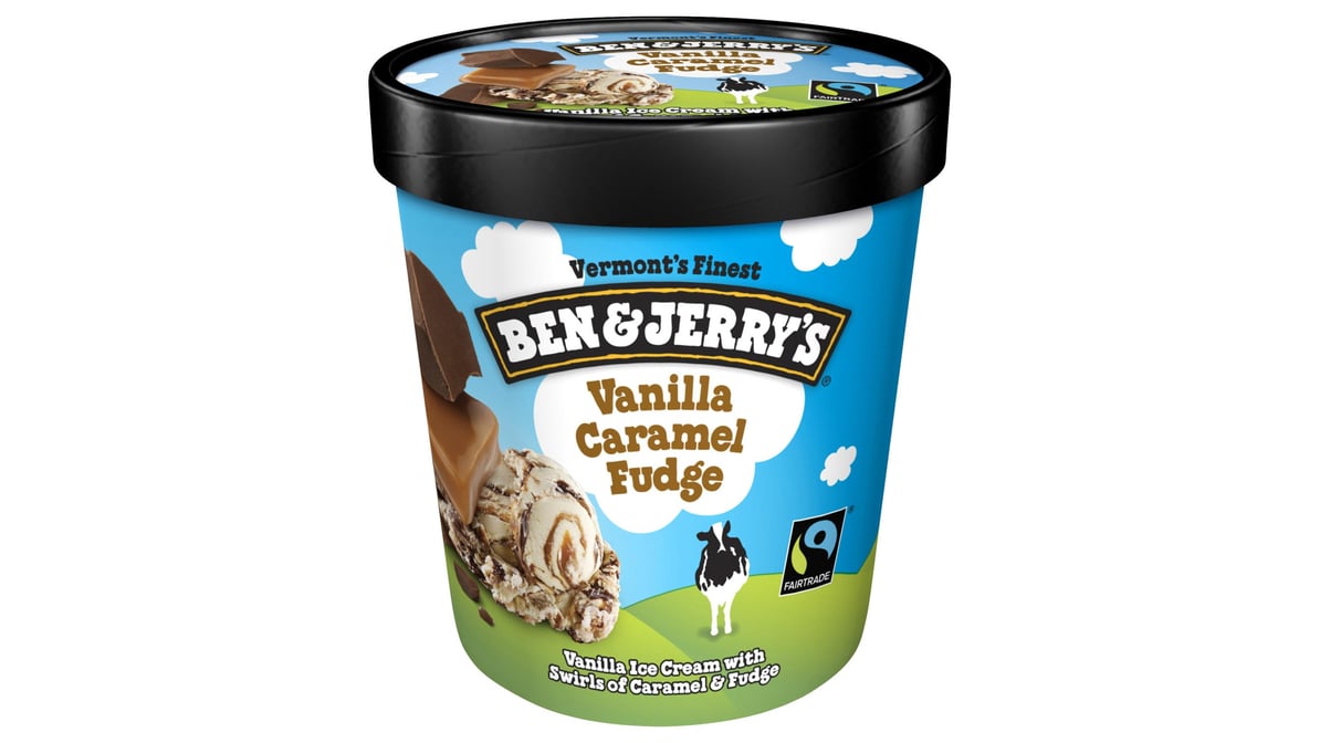 Ben & Jerry's Vanilla Caramel Fudge Ice Cream (1 pt)