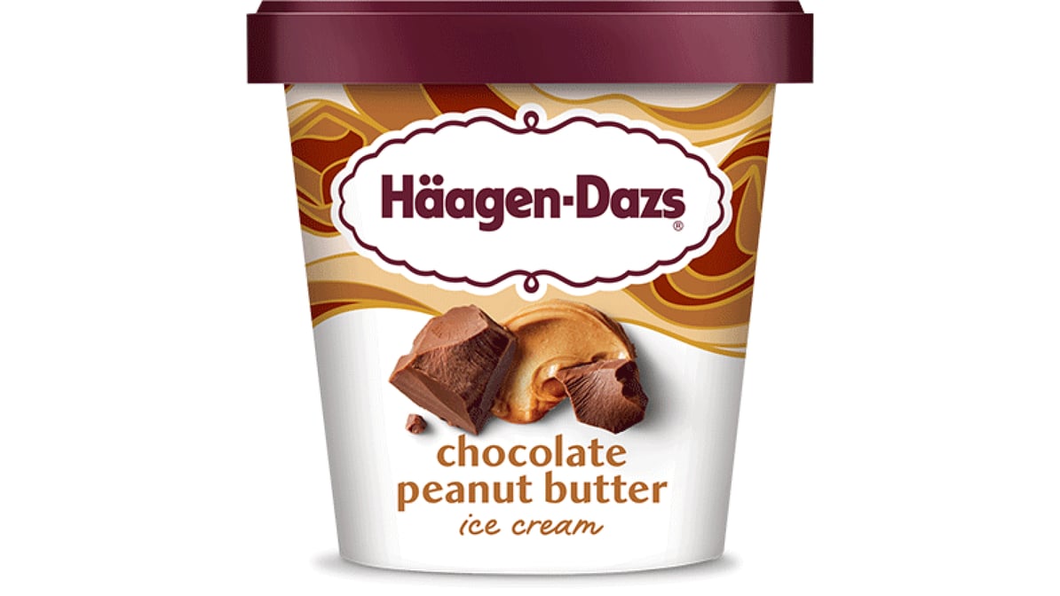 Haagen-Dazs Chocolate Peanut Butter All Natural Ice Cream (1 pt)