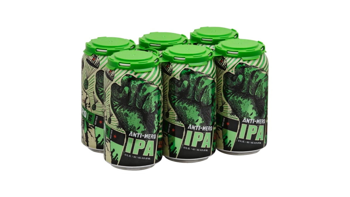 Revolution Brewing Anti-Hero IPA Cans (12 oz x 6 ct)