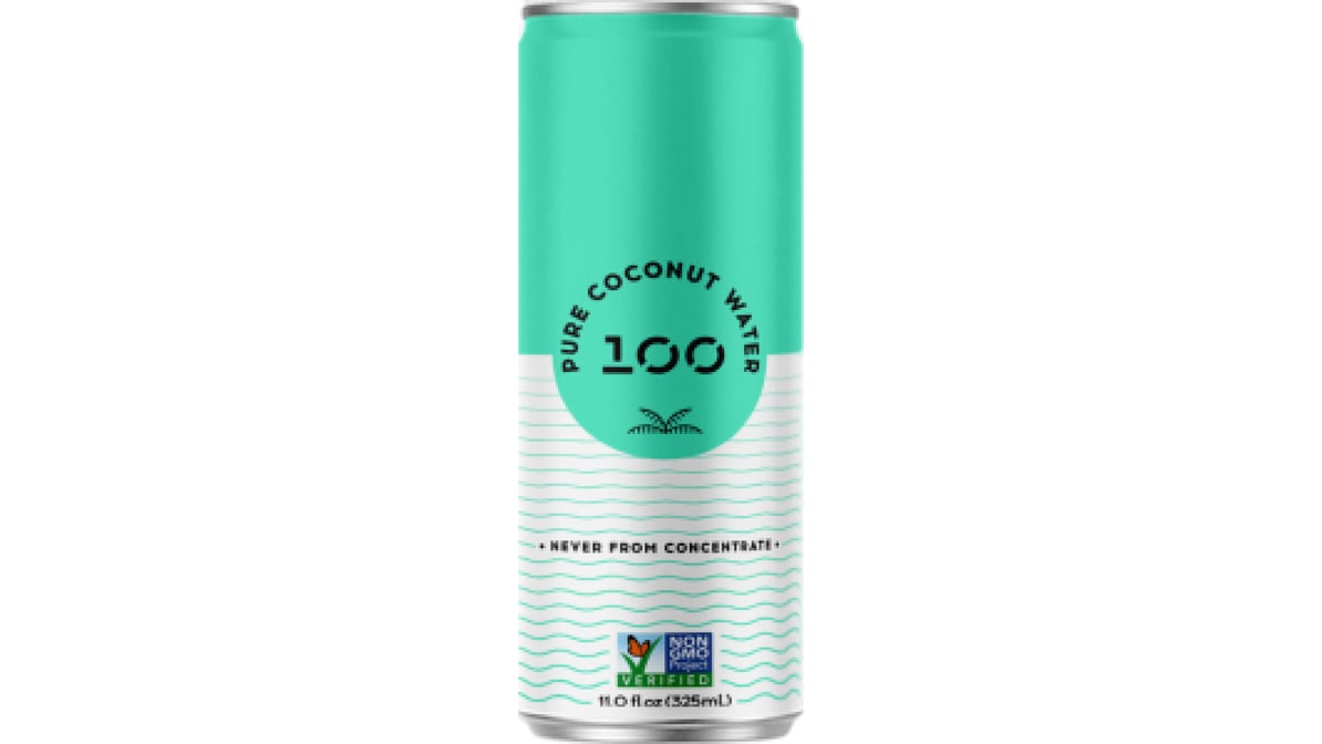 100 Coconuts Pure Coconut Water (11 oz)