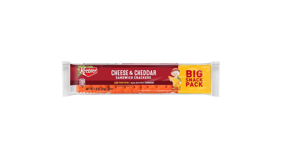 Kellogg's Keebler Cheese and Cheddar Sandwich Crackers (1.8 oz)