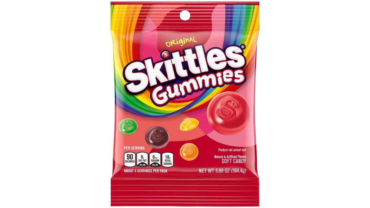 Skittles Gummies Original (5.8 oz)