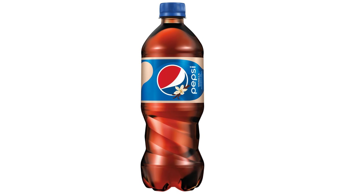 Pepsi Vanilla Soda Bottle (20 oz)