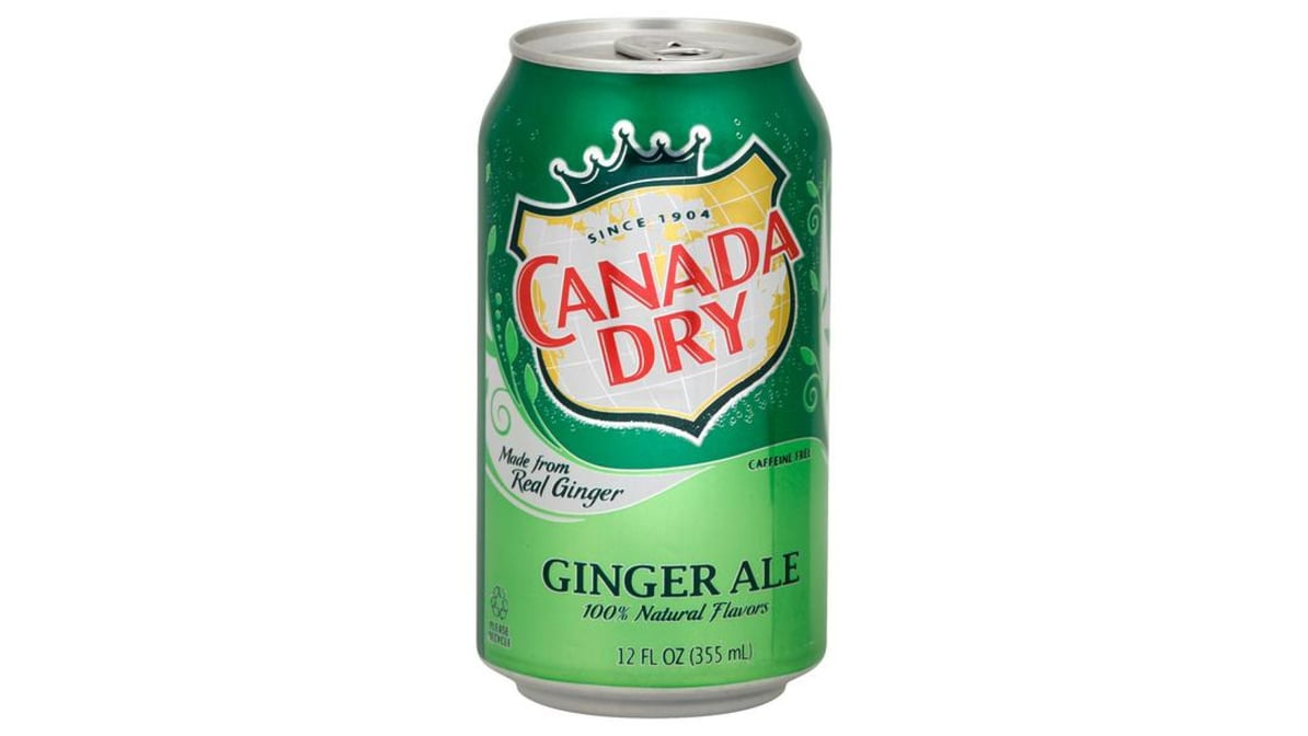 Canada Dry Ginger Ale Can (12 oz)