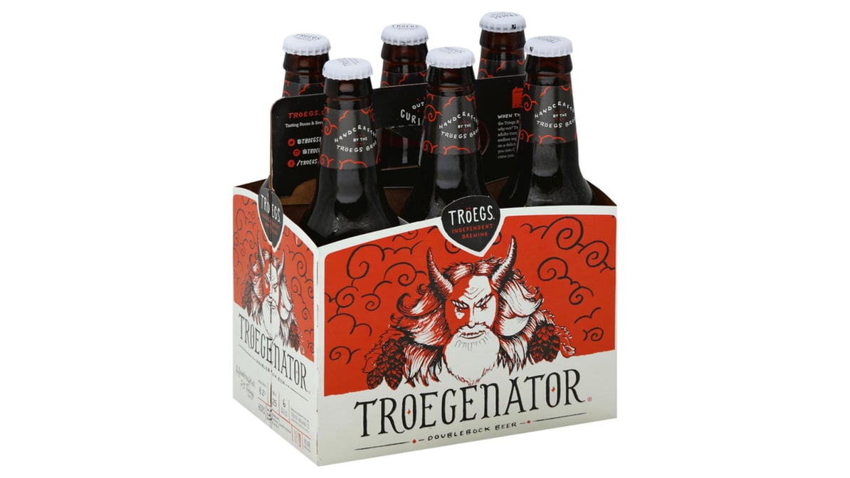 Troegs Troegenator Doublebock Beer Bottles (12 oz x 6 ct)