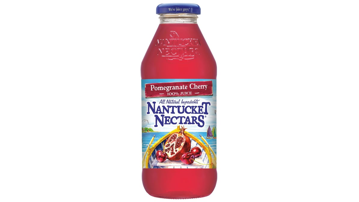 Nantucket Nectars Pomegranate Cherry Juice Glass Bottle (16 oz)