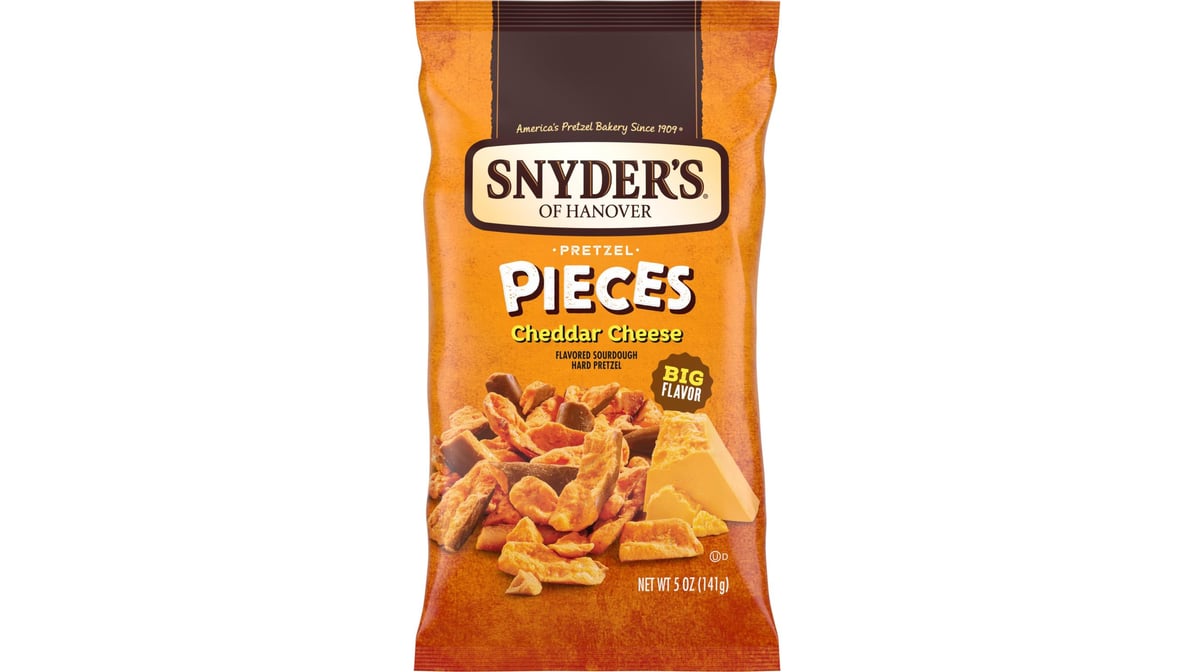 Snyder's of Hanover Cheddar Cheese Pretzel Pieces (5 oz)