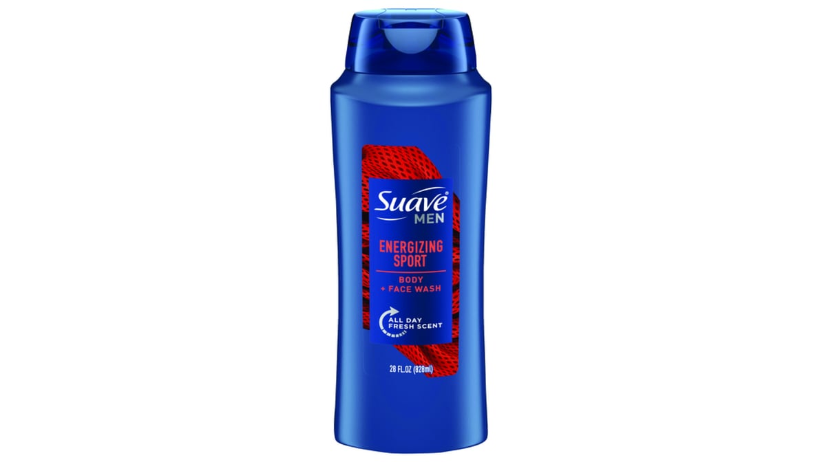 Suave Men Active Sport Hydrating Body Wash (28 oz)