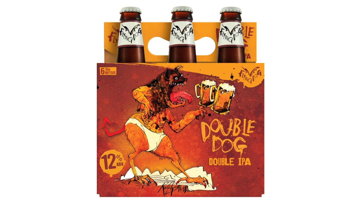Flying Dog Double Dog IPA Bottle (12 oz x 6 ct)