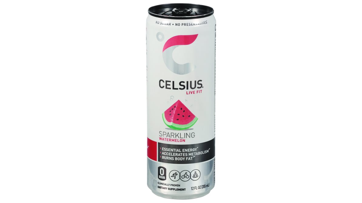 Celsius Sparkling Watermelon Energy Drink (12 oz)