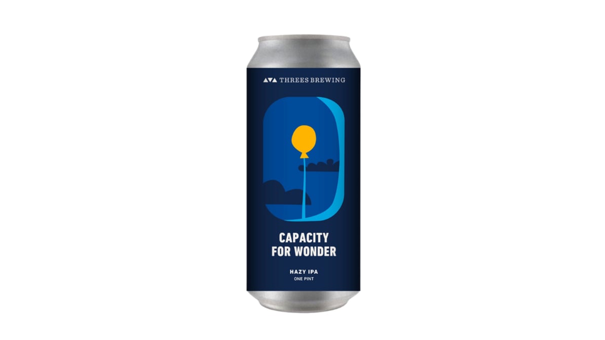 Threes Brewing Capacity for Wonder IPA Cans (16 oz x 4 ct)