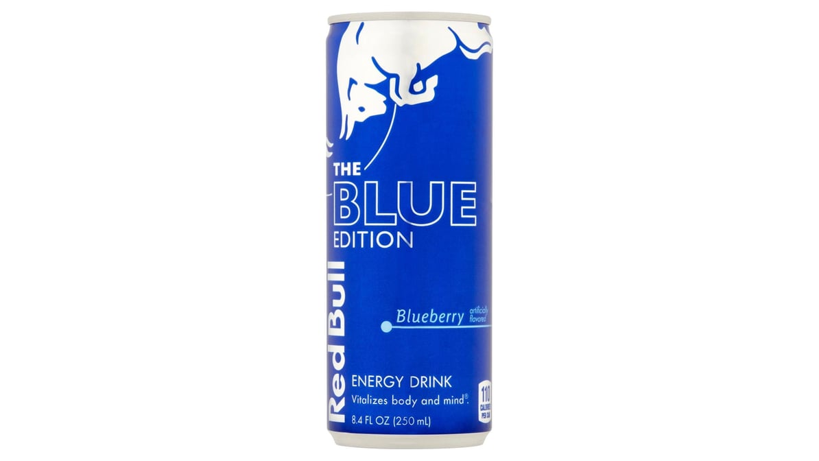 Red Bull The Blue Edition Blueberry Energy Drink (8.4 oz)