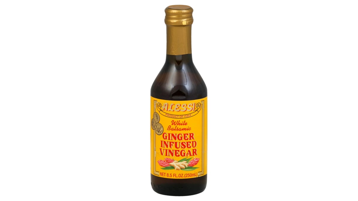 Alessi White Balsamic Vinegar Ginger Infused (8.5 oz)