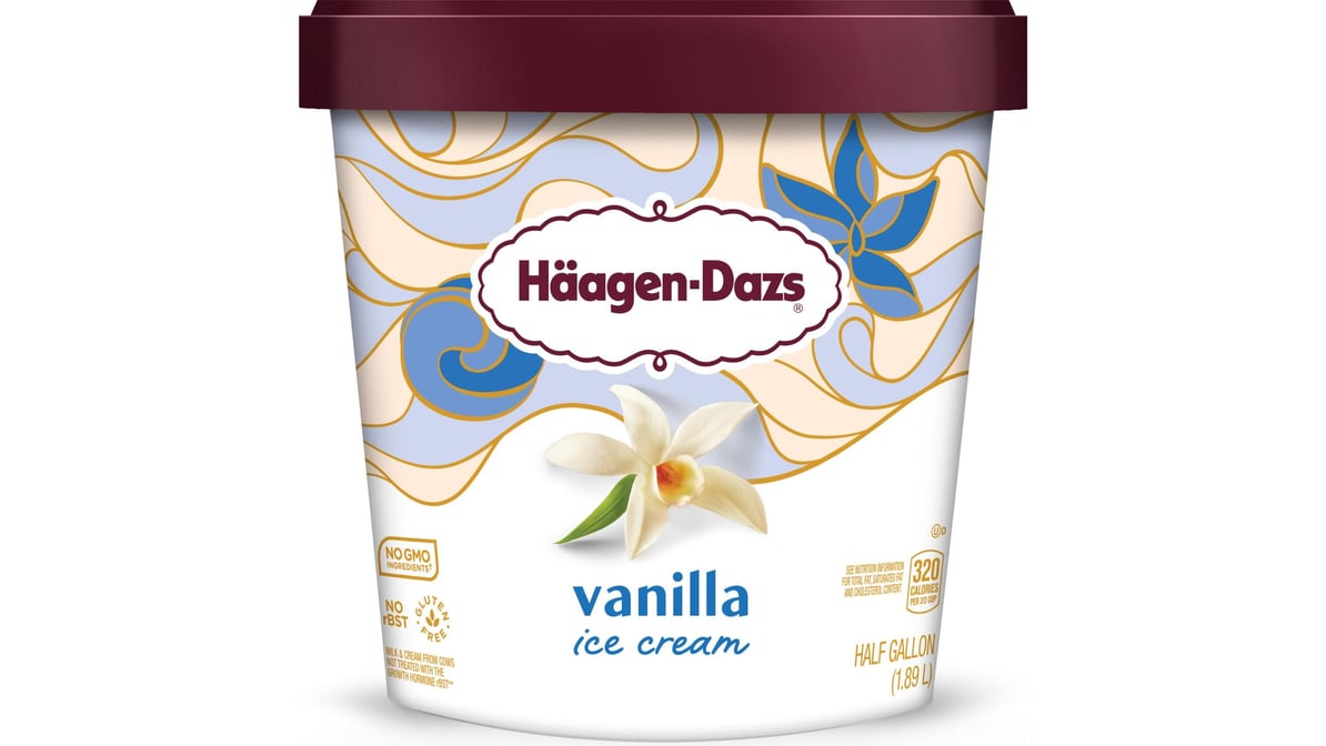 Haagen-Dazs Vanilla Ice Cream (14 oz)