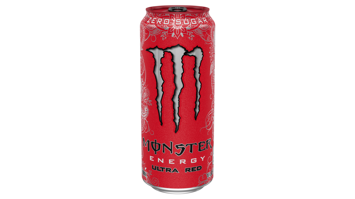 Monster Ultra Zero Sugar Red Energy Drink (16 oz)