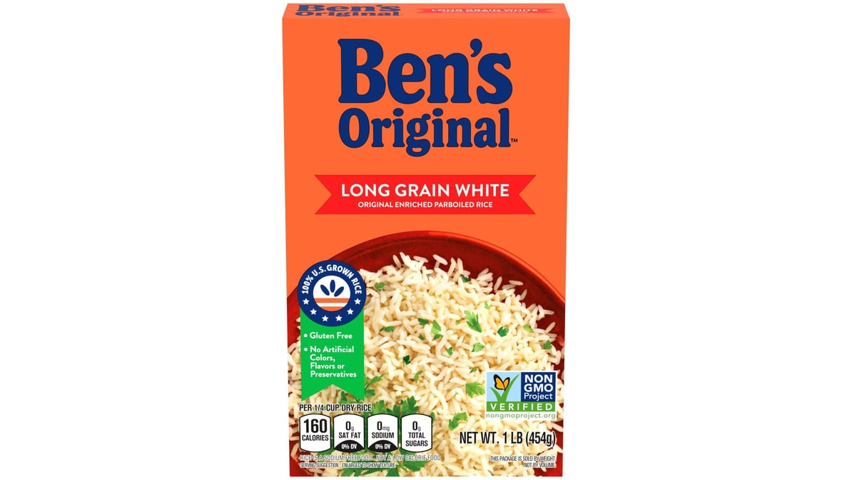 Ben's Original Long Grain White Parboiled Rice (1 lb)