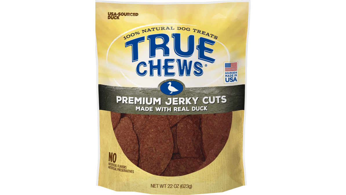 True Chews Premium Cuts Jerky Made with Real Duck No Artificial Flavor (10 oz)