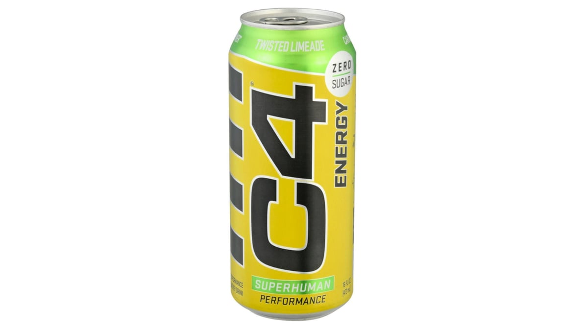 C4 Superhuman Performance Twisted Limeade Energy Drink (16 oz)
