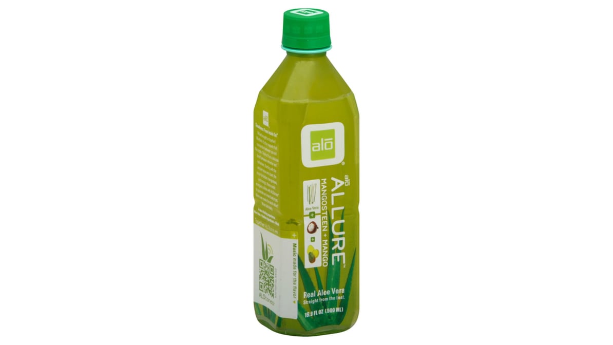 Alo Allure Original Aloe Vera, Mangosteen & Mango Juice (16.9 oz)