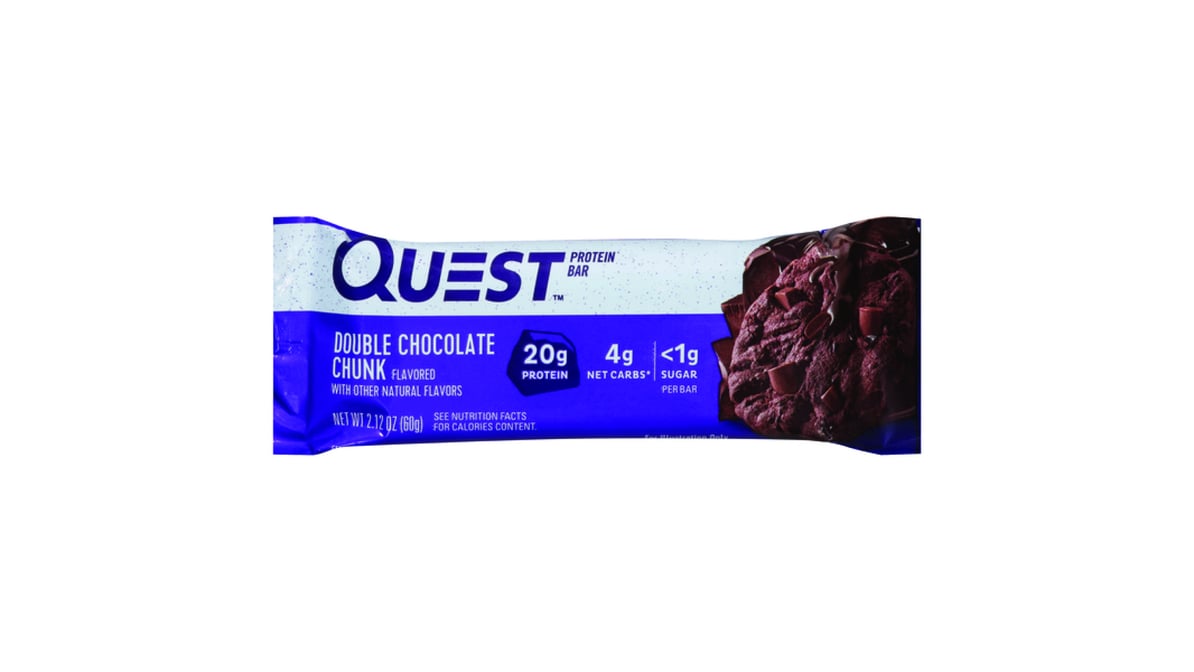 Quest Double Chocolate Chunk Protein Bar (2.12 oz)