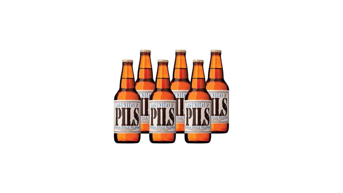 Lagunitas Pilsner IPA Bottle (12 oz x 6 ct)