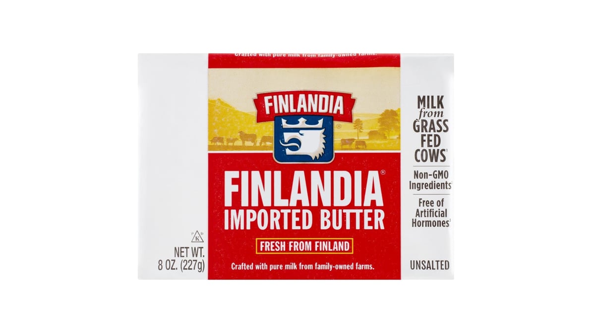 Finlandia Imported Unsalted Butter (8 oz)