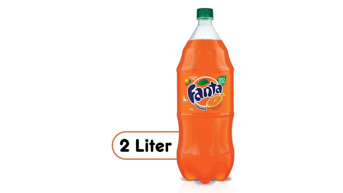 Fanta Orange Soda Bottle (2 L)