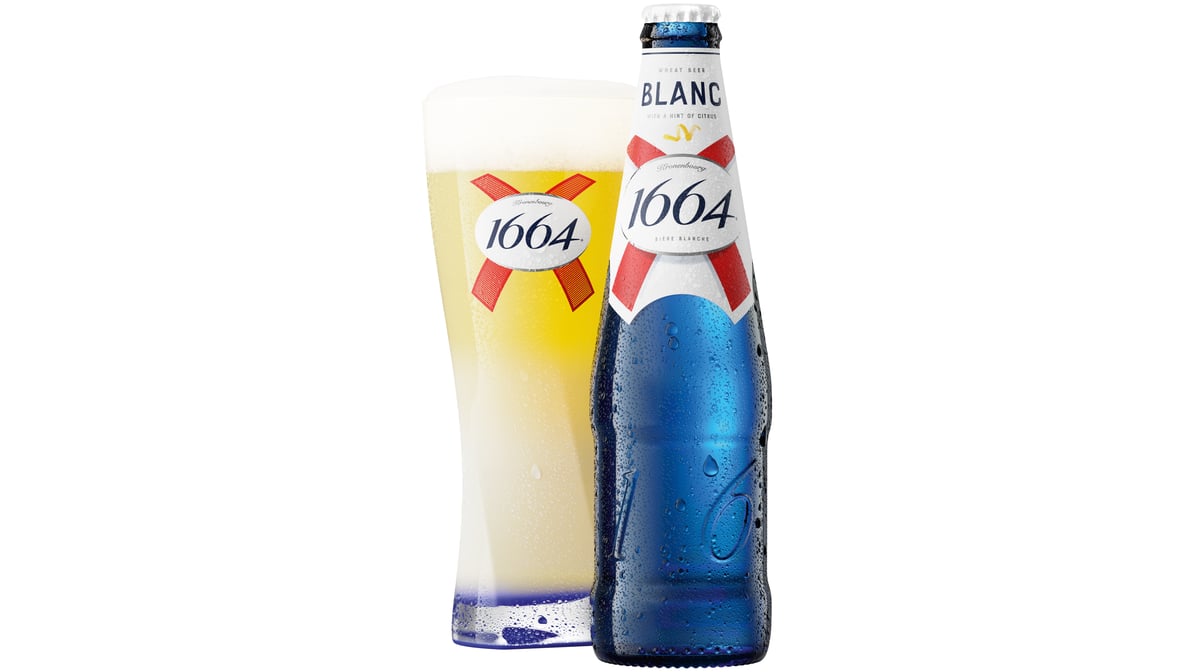 Kronenbourg 1664 Blanc Ale Bottles (12 oz x 6 ct)